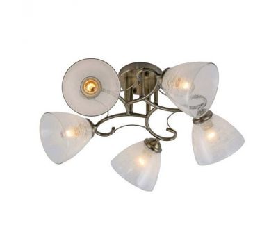 Люстра классик 06795 BRONZE 5 плафонов, D 560 x H230 40W E27*5